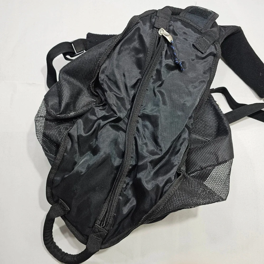 Diamond Tek Backpack OS Black Mesh Insulated Cooler Beach Bag Gorpcore